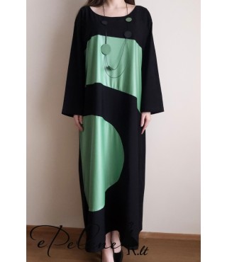 Nauja stilinga suknelė su papuošalu